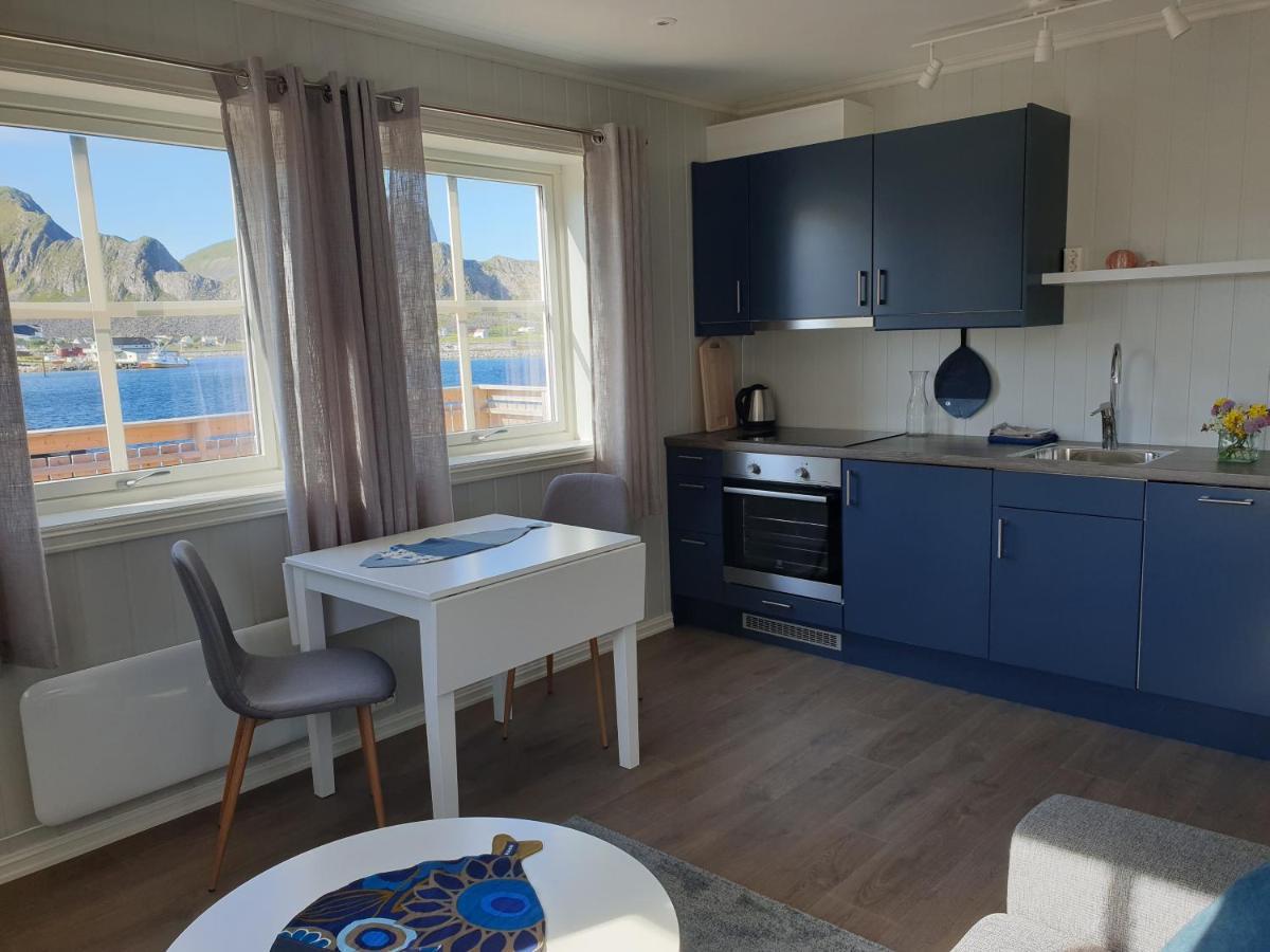 Bensvik Brygge Apartment Vaeroy Bagian luar foto