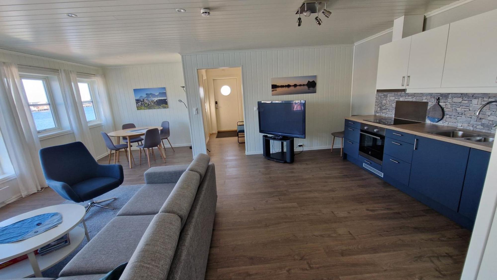 Bensvik Brygge Apartment Vaeroy Bagian luar foto